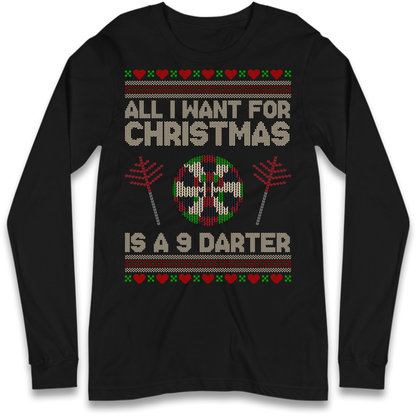 Festive Darts Outfit Long Sleeve T-Shirt