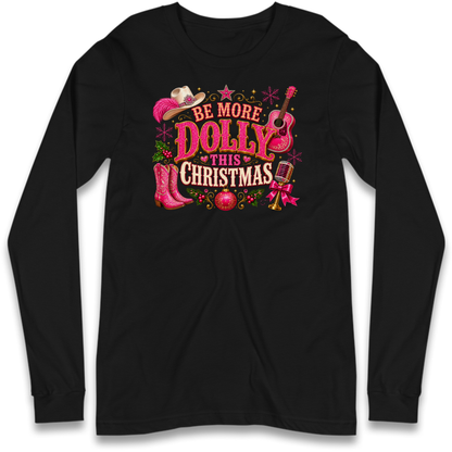 Dolly Parton Christmas Long Sleeve T-Shirt