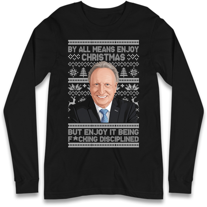 Neil Warnock Christmas Long Sleeve T-Shirt