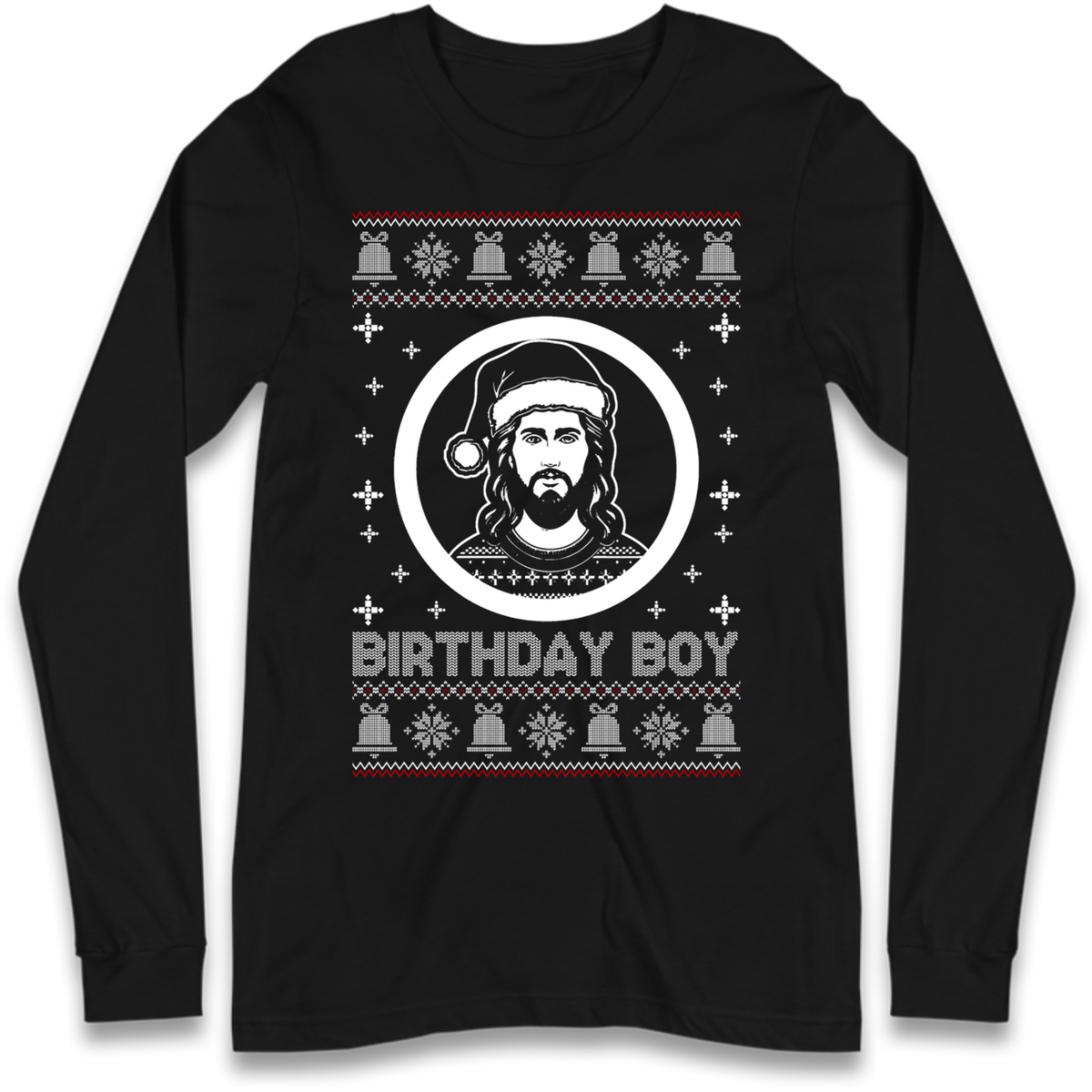 Jesus Birthday Christmas Long Sleeve T-Shirt