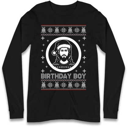 Jesus Birthday Christmas Long Sleeve T-Shirt