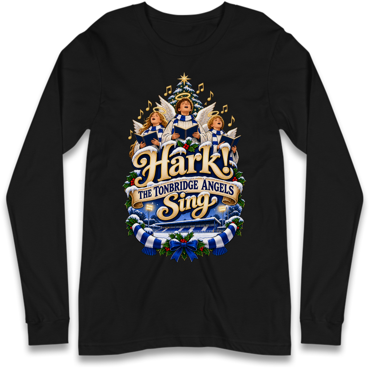 Tonbridge Angels Christmas Long Sleeve T-Shirt