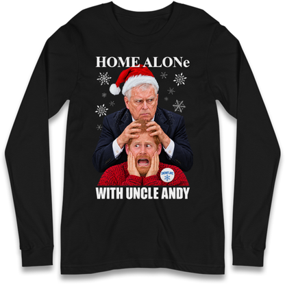 Home Alone Prince Harry Andrew Christmas Long Sleeve T-Shirt