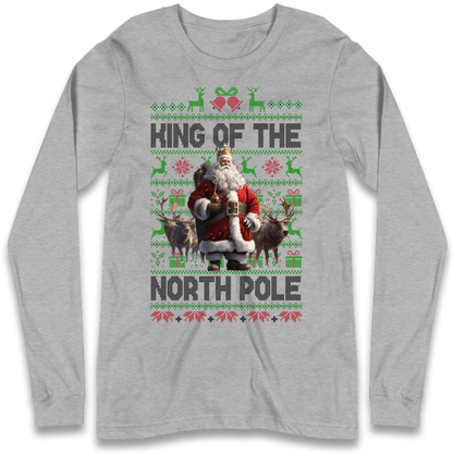 King Santa Christmas Long Sleeve T-Shirt
