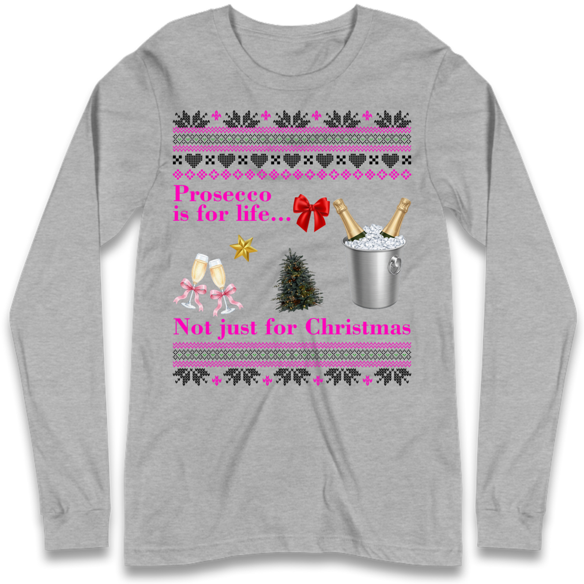 Prosecco Gift Top Long Sleeve T-Shirt