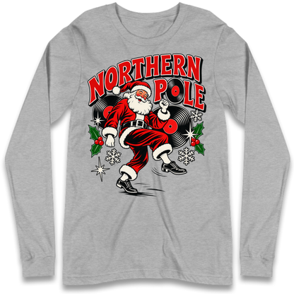 Northern Soul Christmas Long Sleeve T-Shirt