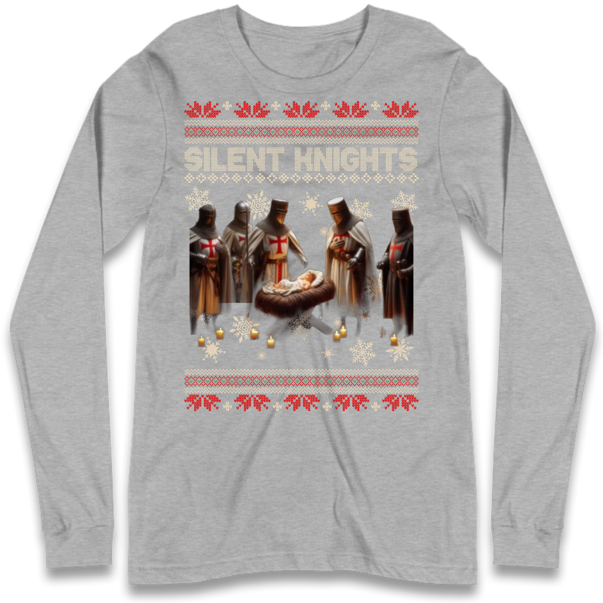 Silent Knights Gift Long Sleeve T-Shirt