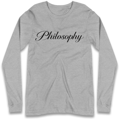 Isa Briones Dr Trinity Santos The Pitt Philosophy Long Sleeve T-Shirt