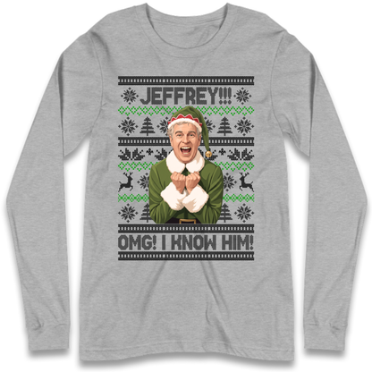 Jeffery Epstein Long Sleeve T-Shirt