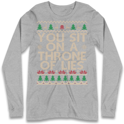 Throne Of Lies Christmas Long Sleeve T-Shirt