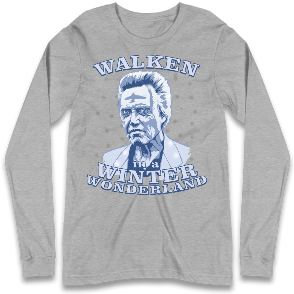 Christopher Walken Christmas Long Sleeve T-Shirt