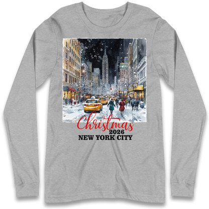 New York Winter Gift Long Sleeve T-Shirt