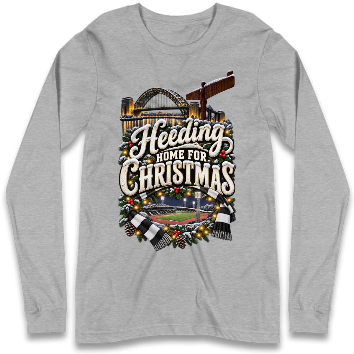 Gateshead Christmas Long Sleeve T-Shirt