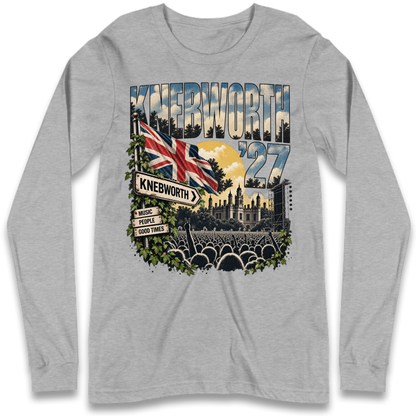 Oasis Knebworth Live '27 Long Sleeve T-Shirt
