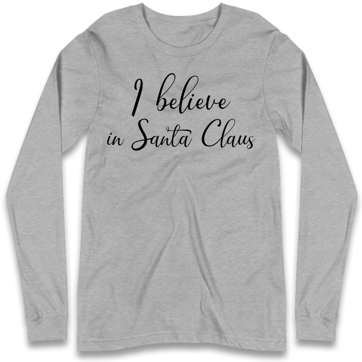 Santa Faith Gift Long Sleeve T-Shirt