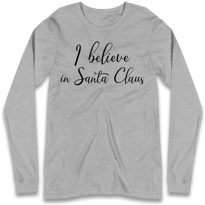 Santa Faith Gift Long Sleeve T-Shirt