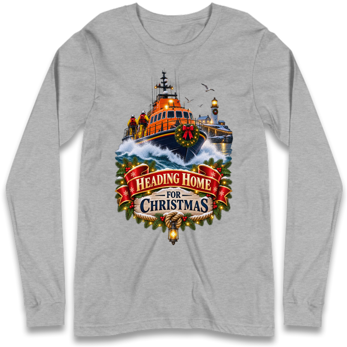 RNLI Christmas Long Sleeve T-Shirt