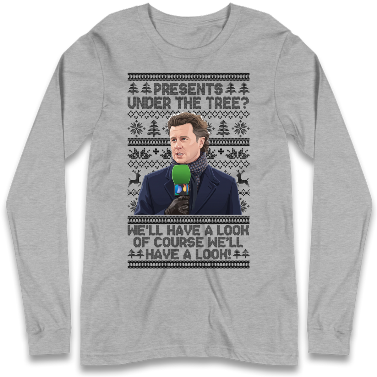Steve Mcmanaman Christmas Long Sleeve T-Shirt