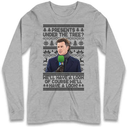 Steve Mcmanaman Christmas Long Sleeve T-Shirt