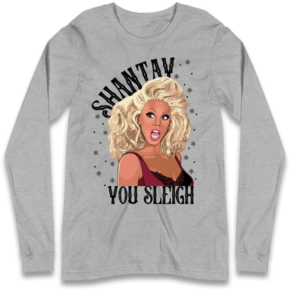 drag christmas clothing Long Sleeve T-Shirt