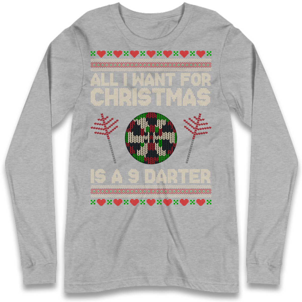 Festive Darts Outfit Long Sleeve T-Shirt
