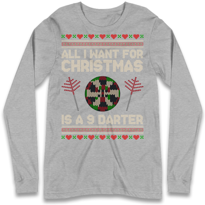 Festive Darts Outfit Long Sleeve T-Shirt