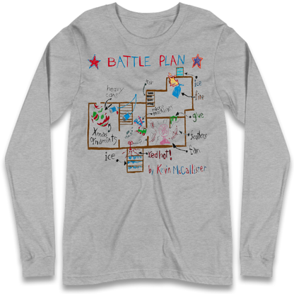 home alone battle plan Long Sleeve T-Shirt