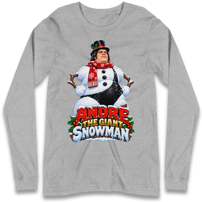 Andre The Giant Christmas Long Sleeve T-Shirt