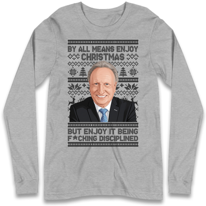 Neil Warnock Christmas Long Sleeve T-Shirt