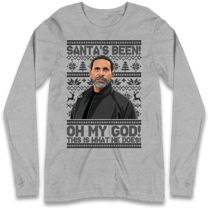 Steve Rio Ferdinand Christmas Long Sleeve T-Shirt