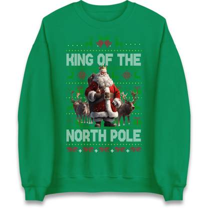 King Santa Christmas Jumper