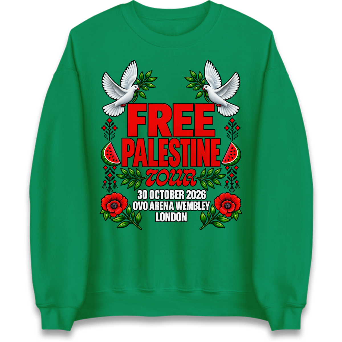 Macklemore and Friends Free Palestine Tour London 2026 Jumper