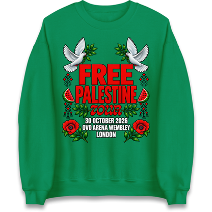 Macklemore and Friends Free Palestine Tour London 2026 Jumper