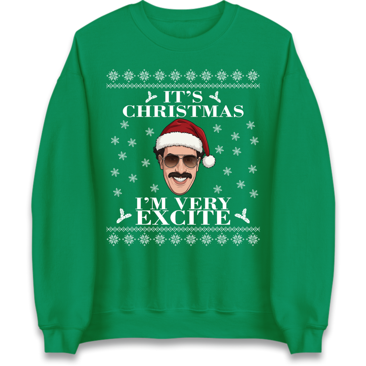 I Very Excite Christmas Jumper