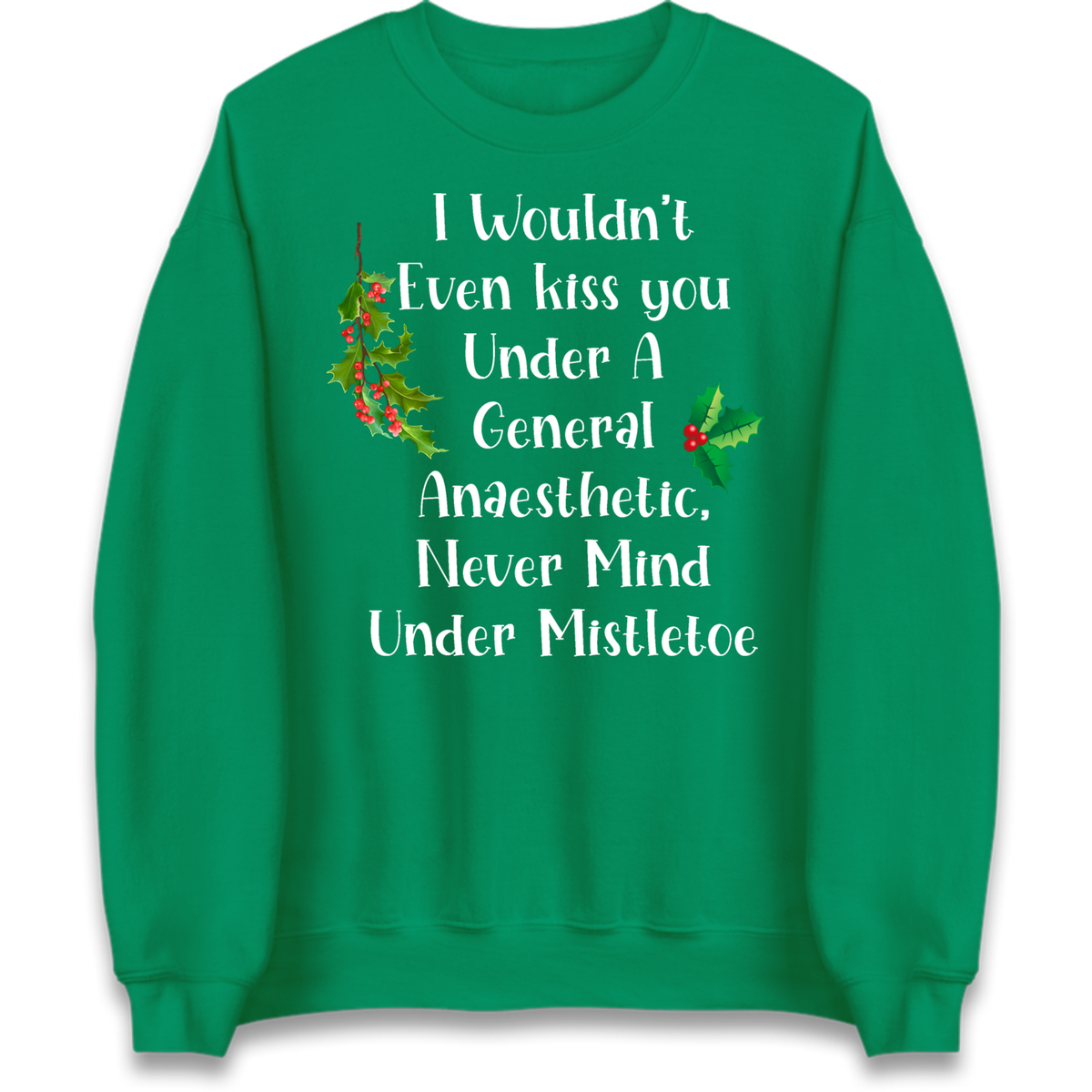 Cheeky Festive Slogan Jumper