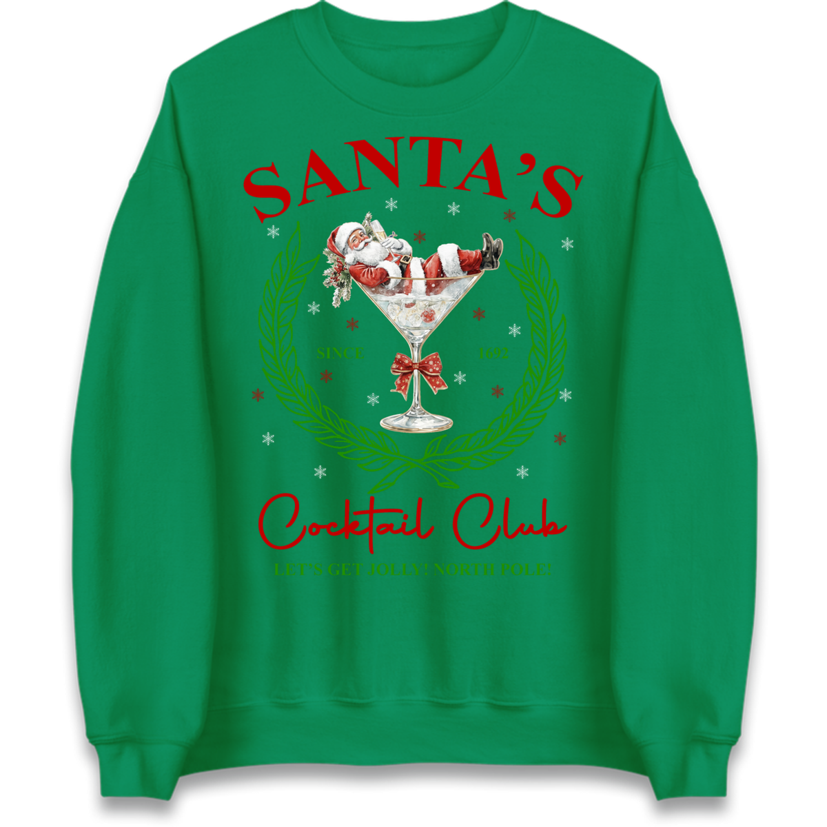 Cocktail Lover Christmas Jumper