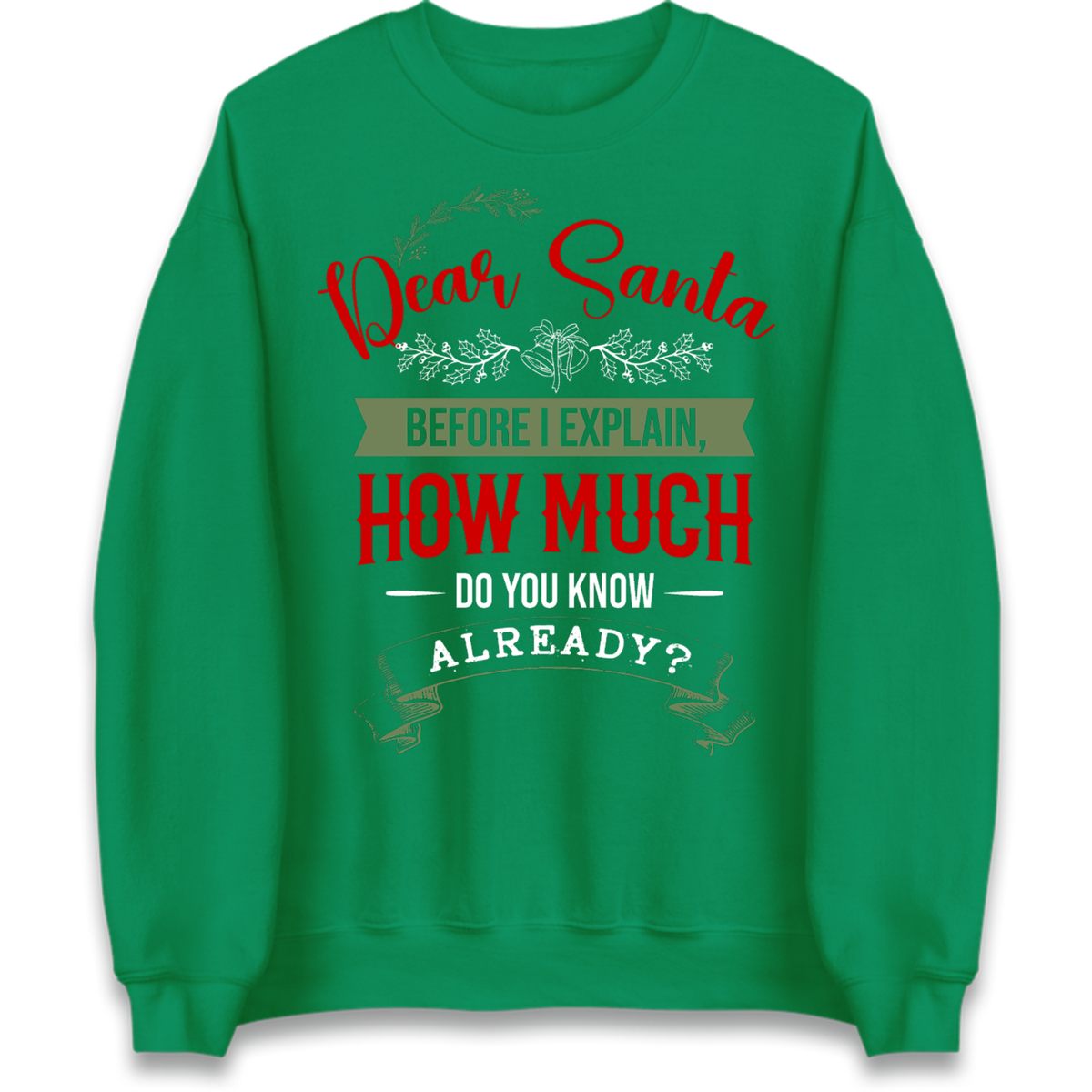 naughty christmas outfit Jumper