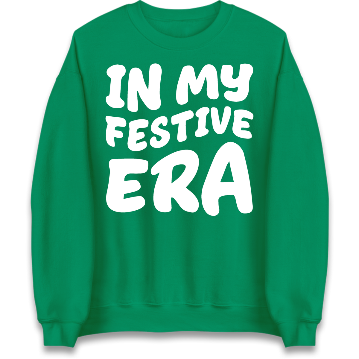 Modern Christmas Slogan Jumper