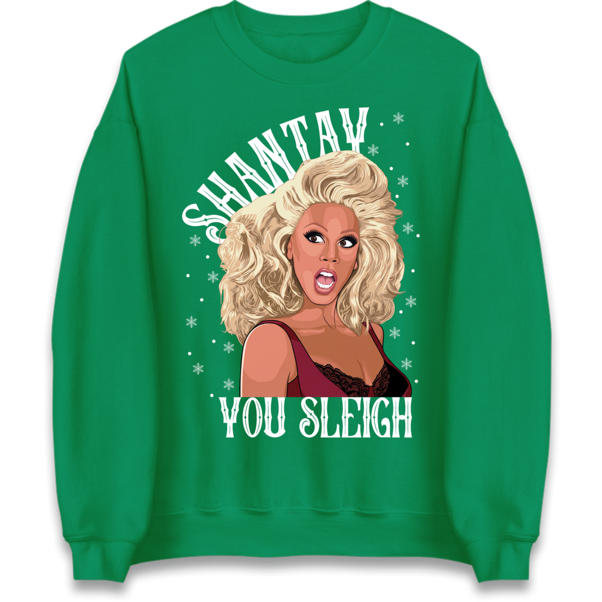 drag christmas clothing Jumper