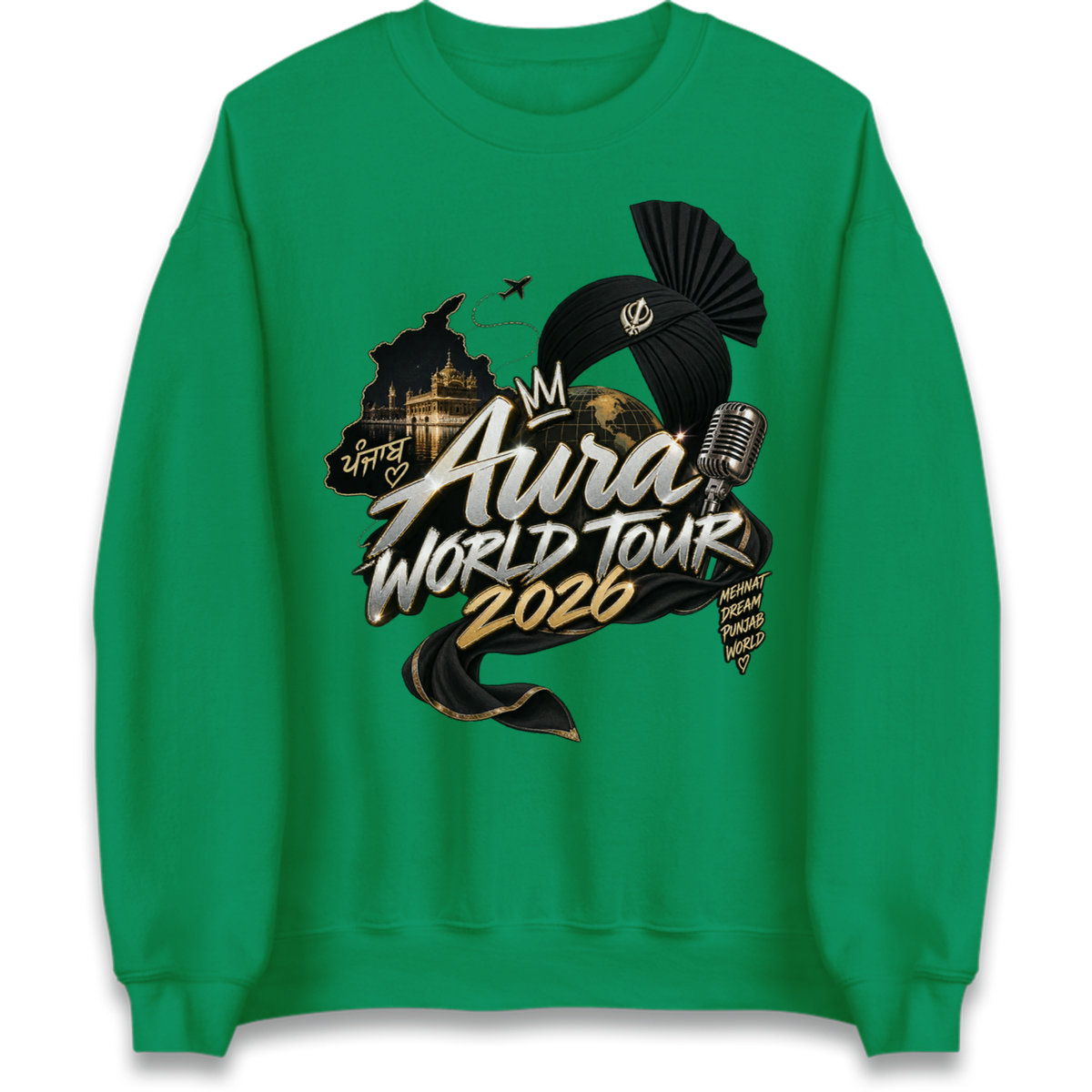 Diljit Dosanjh Aura World Tour 2026 Jumper