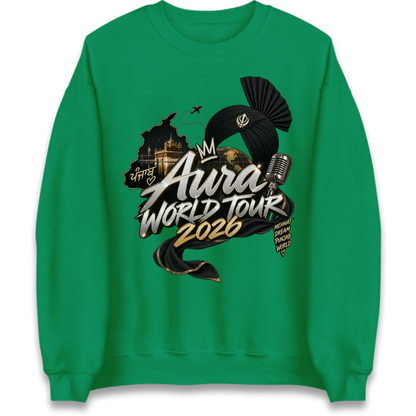 Diljit Dosanjh Aura World Tour 2026 Jumper