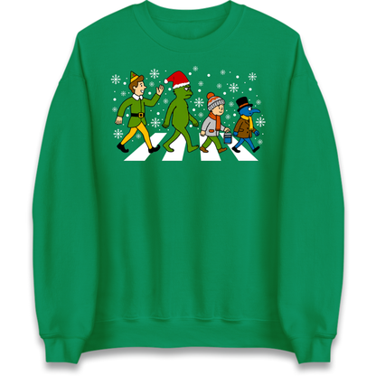 Abbey Road Walk Christmas jumper Jumper