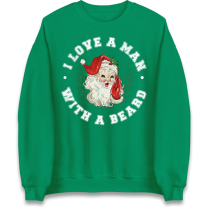 I Love A Man With A Beard Jumper