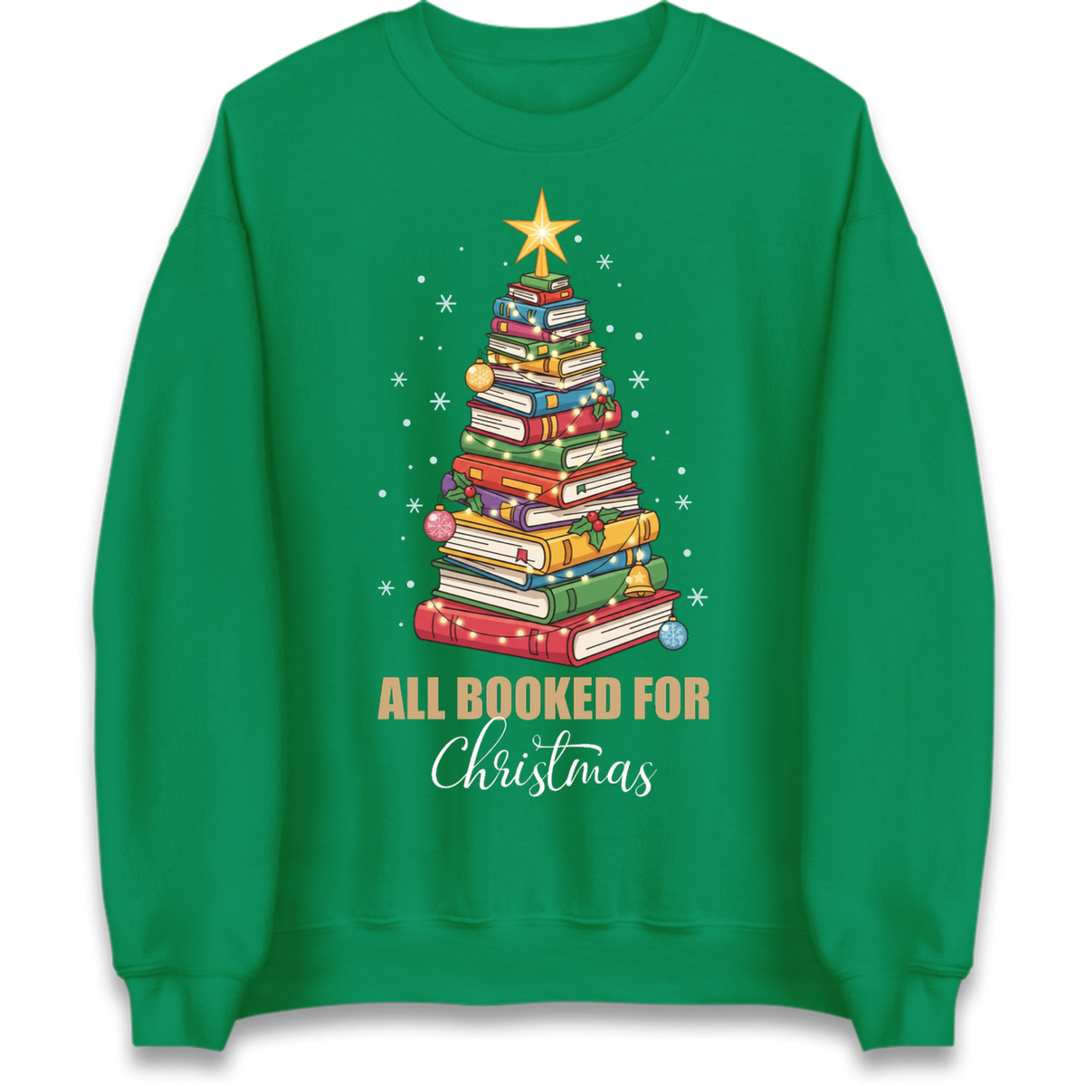 Book Tree Christmas Jumper