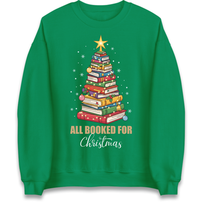 Book Tree Christmas Jumper