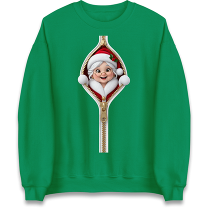 Mrs Claus Outfit Jumper