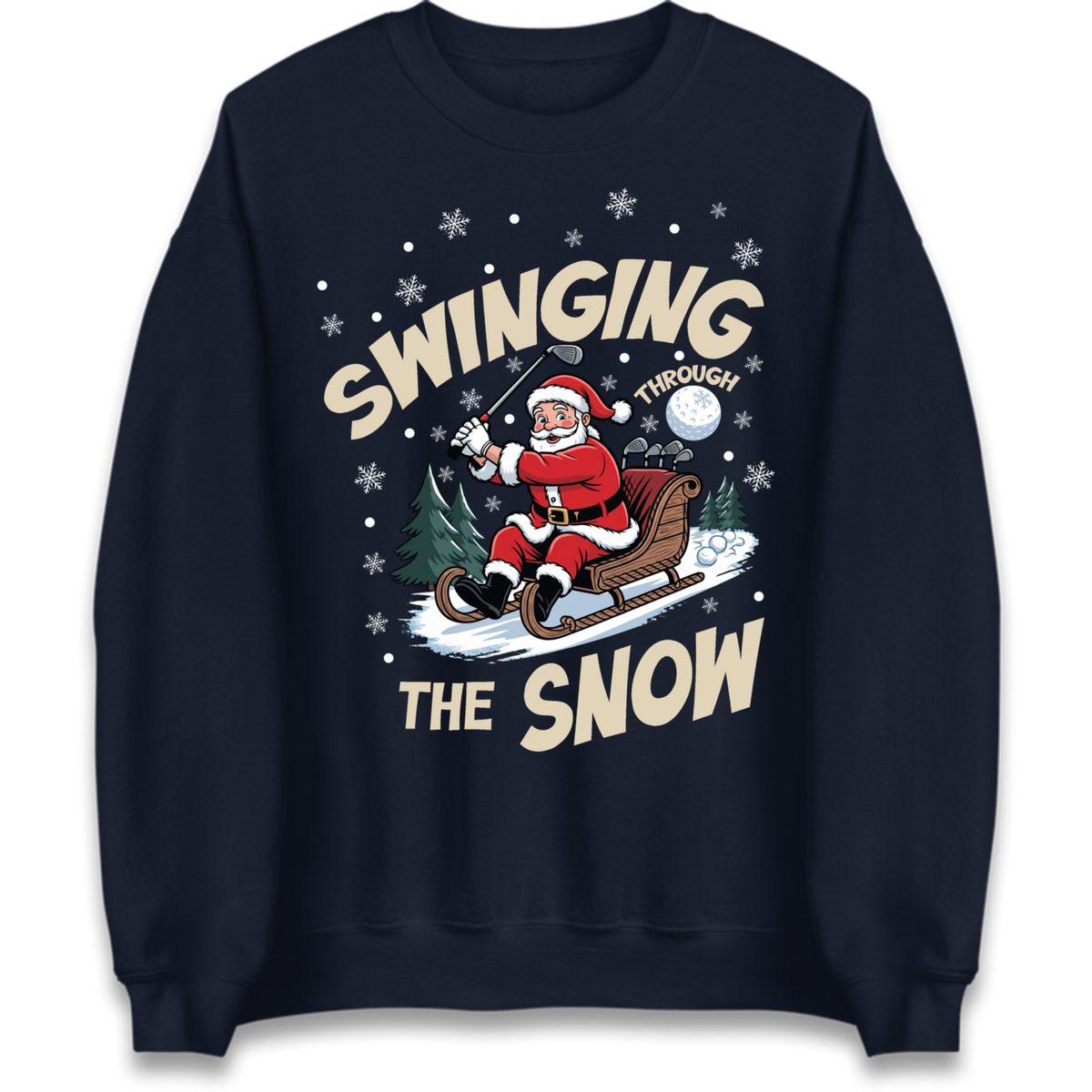 Christmas Golf Jumper