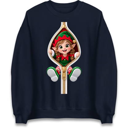 Elf Christmas Jumper Jumper