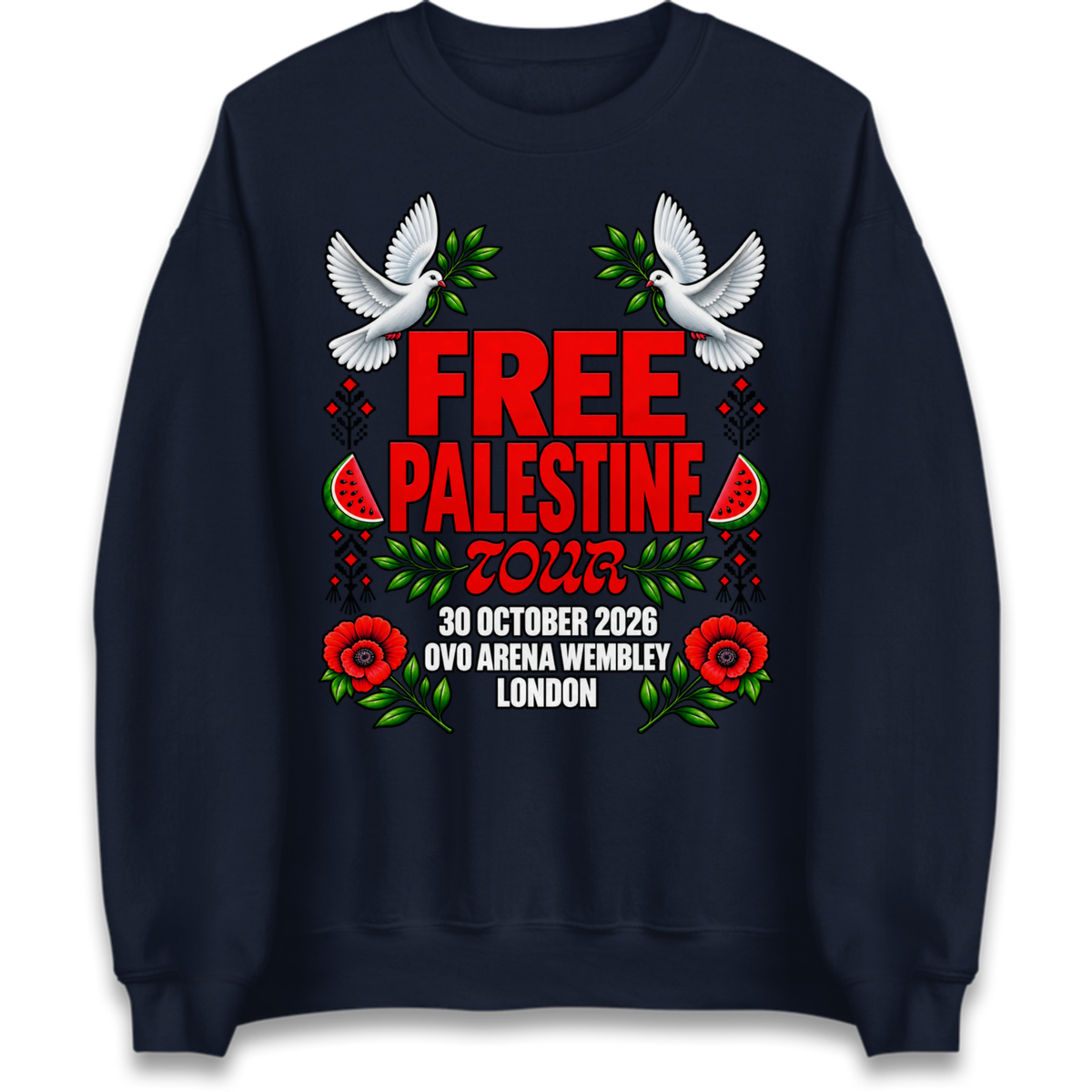 Macklemore and Friends Free Palestine Tour London 2026 Jumper