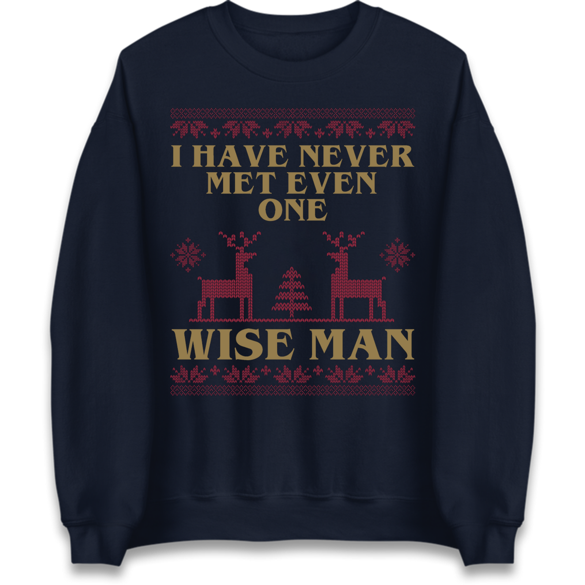 Retro Festive Graphic Jumper